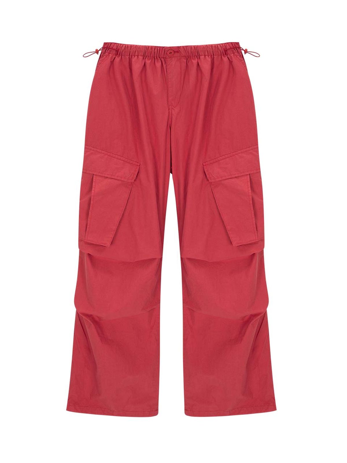에즈이프 캘리(ASIF CALIE) PARACHUTE CARGO PANTS RED