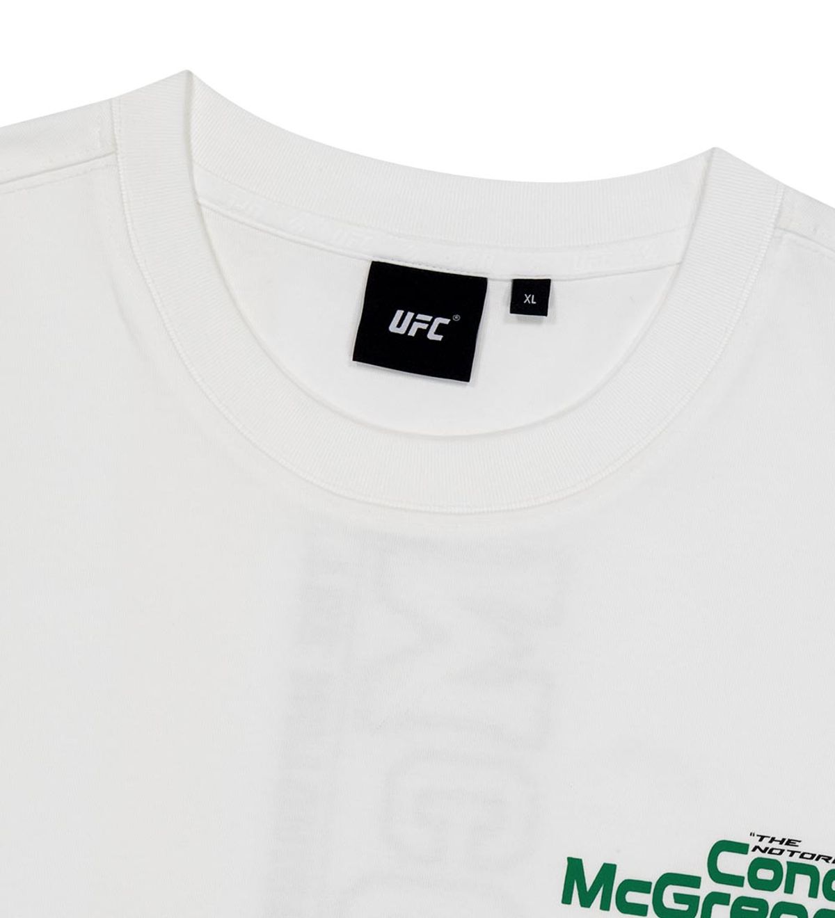 유에프씨 스포츠(UFC SPORT) UFC 맥그리거 워딩 반팔티 오프화이트 U2SSV2359OW