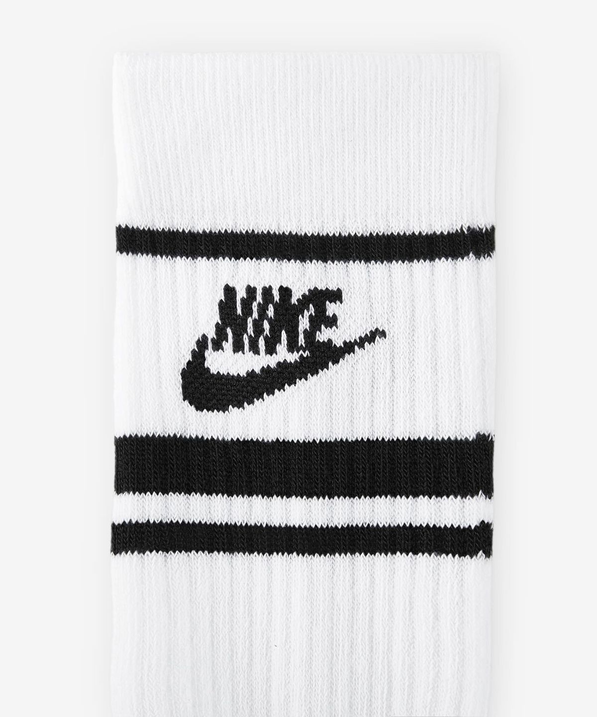 나이키(NIKE) 스포츠웨어 드라이 핏 에브리데이 에센셜 크루 삭스(3켤레) - 화이트:블랙:블랙 / DX5089-103