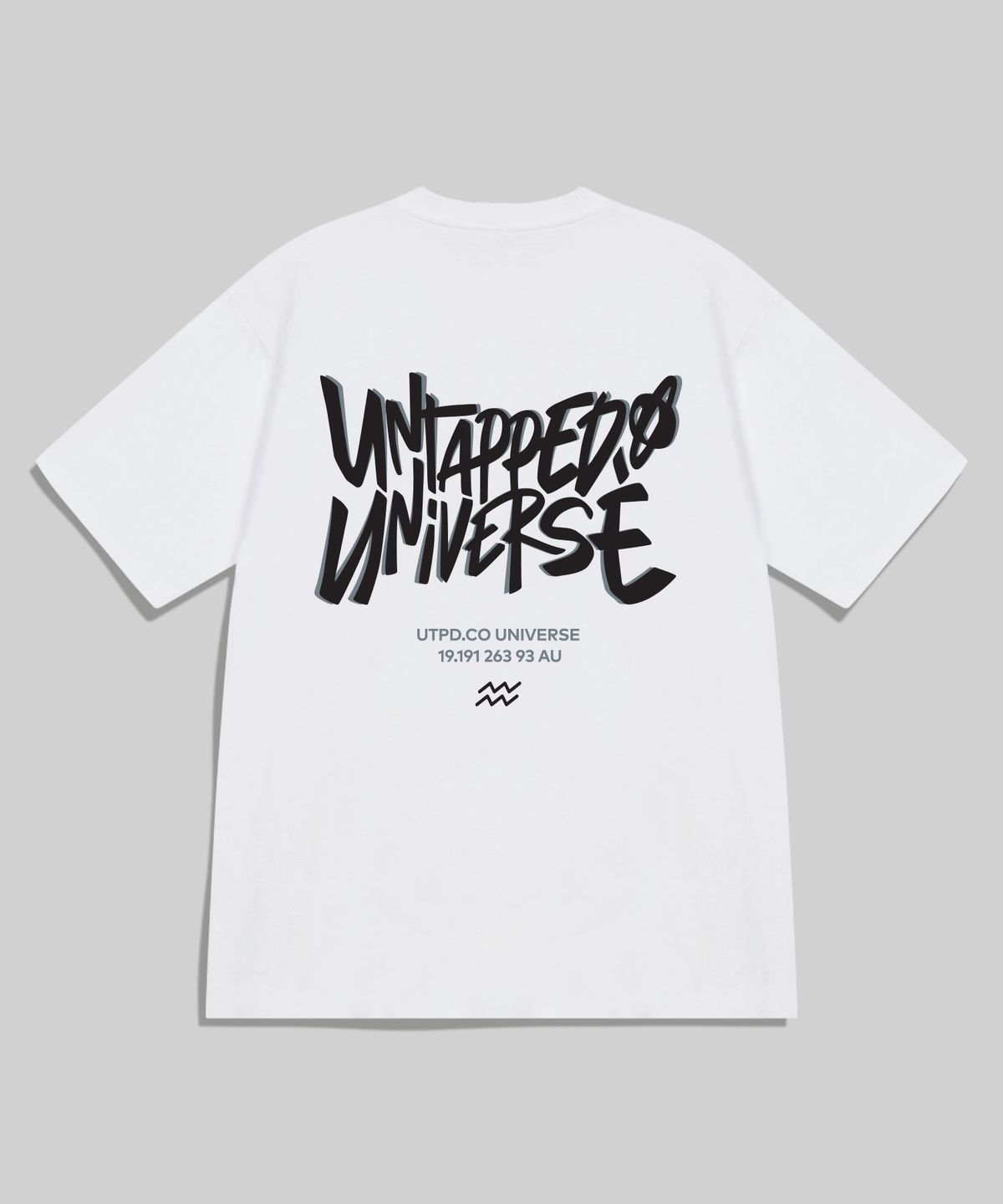 언탭트 스튜디오(UNTAPPED STUDIO) 유니버스 오버랩 퓨어코튼 빅 오버핏 반팔 티셔츠 4COLOR