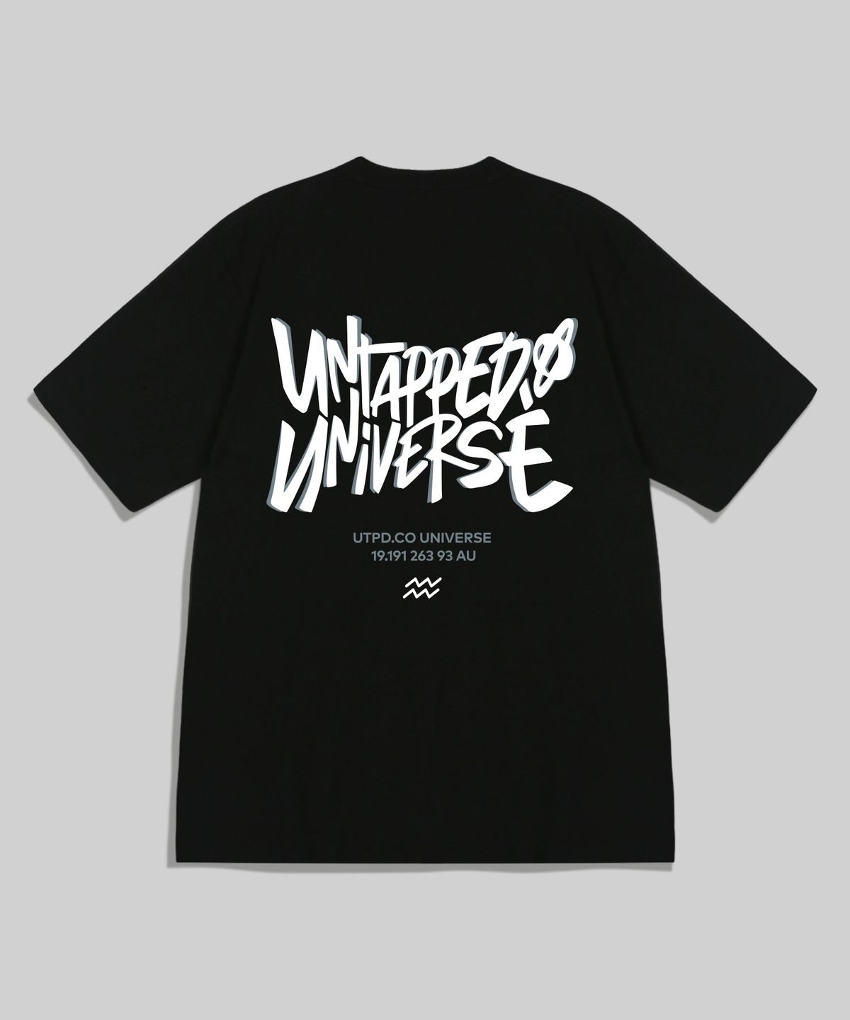 언탭트 스튜디오(UNTAPPED STUDIO) 유니버스 오버랩 퓨어코튼 빅 오버핏 반팔 티셔츠 4COLOR