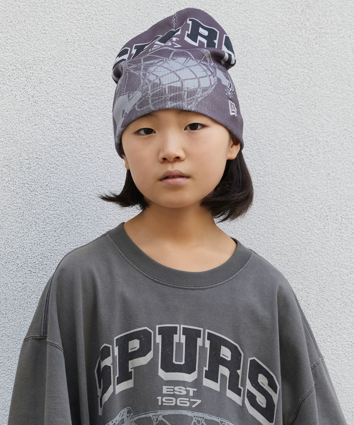 엘엠씨(LMC) LMC X NEWERA AOP BEANIE charcoal