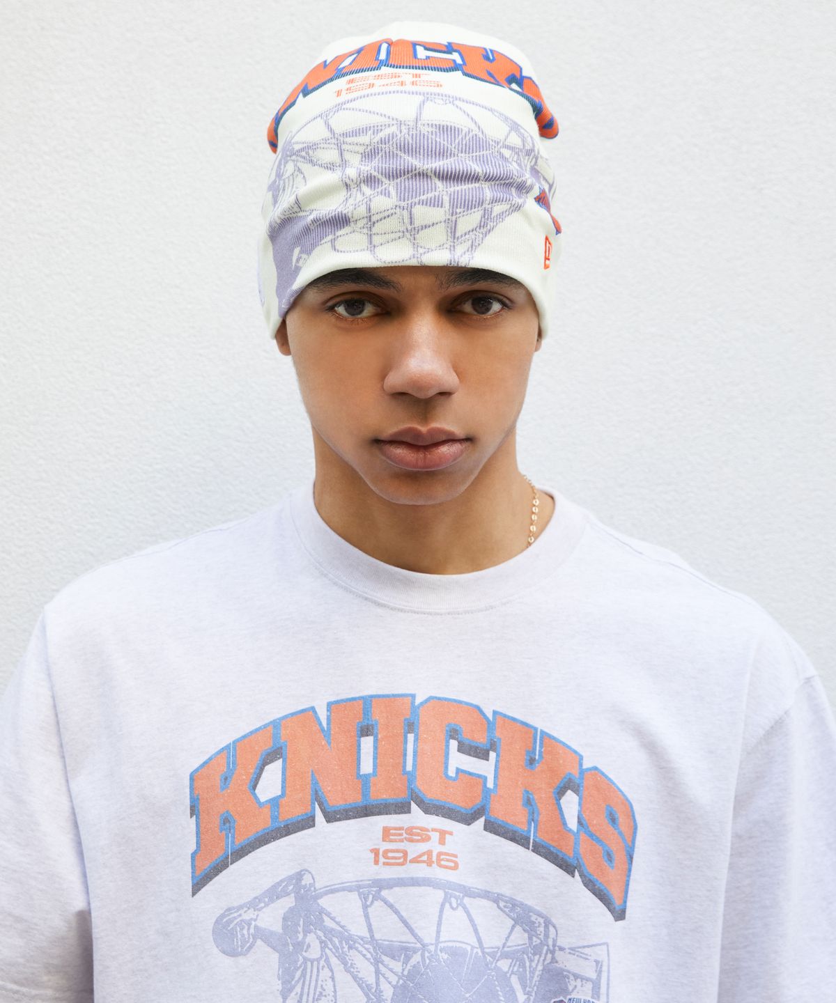 엘엠씨(LMC) LMC X NEWERA  AOP BEANIE ivory