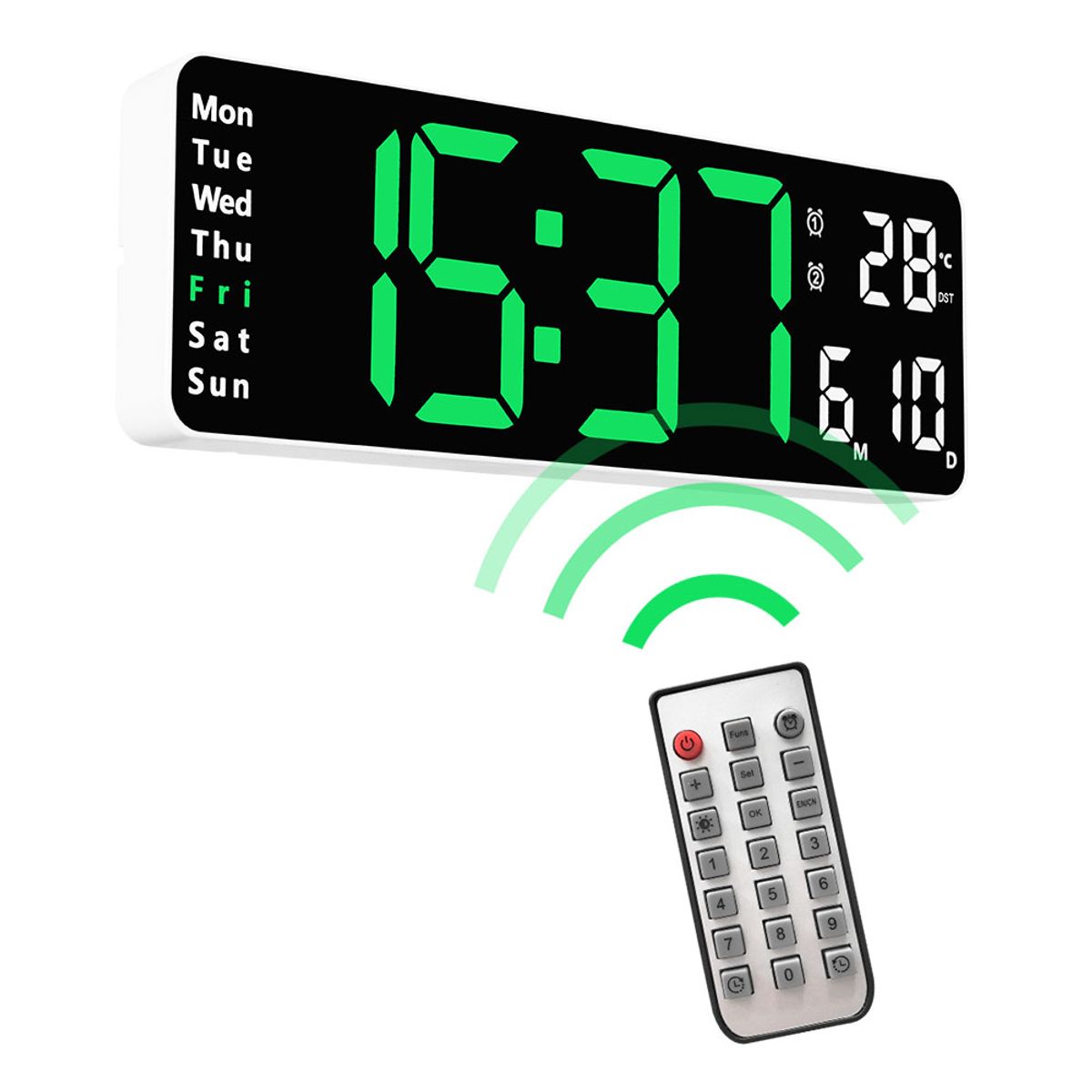 유즈비(USBEE) 블랙페이스 버티컬S LED시계