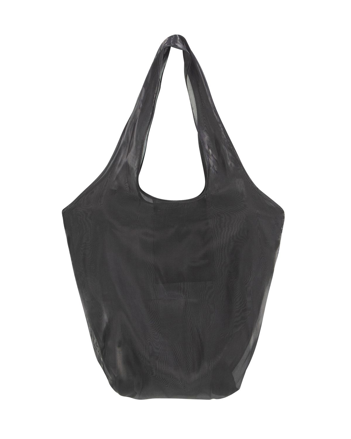 커넥트엑스(CONECTX) Organza x-ray shopper bag two tone black