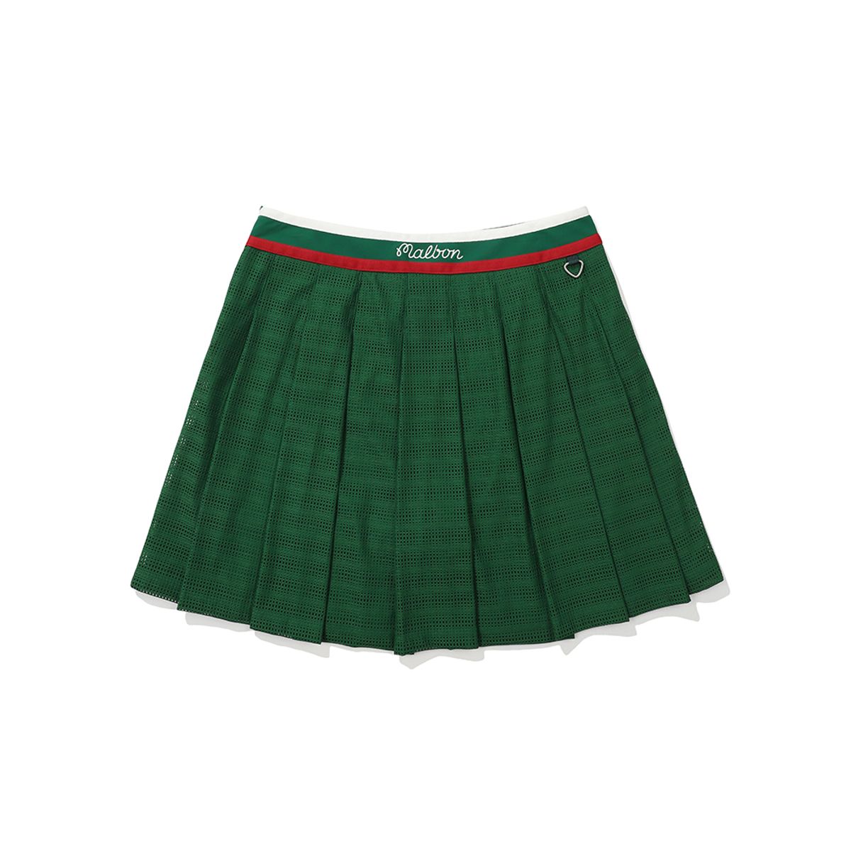 말본 골프(MALBON GOLF) 트리코트 핫써머 메쉬 스커트 GREEN (WOMAN)