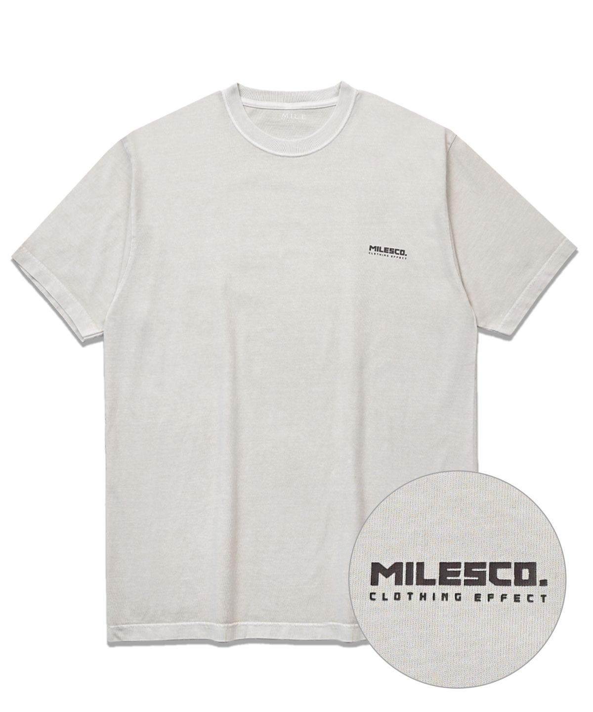 더마일(THEMILE) PIGMENT ESSENTIAL CREW [PIGMENT BEIGE]