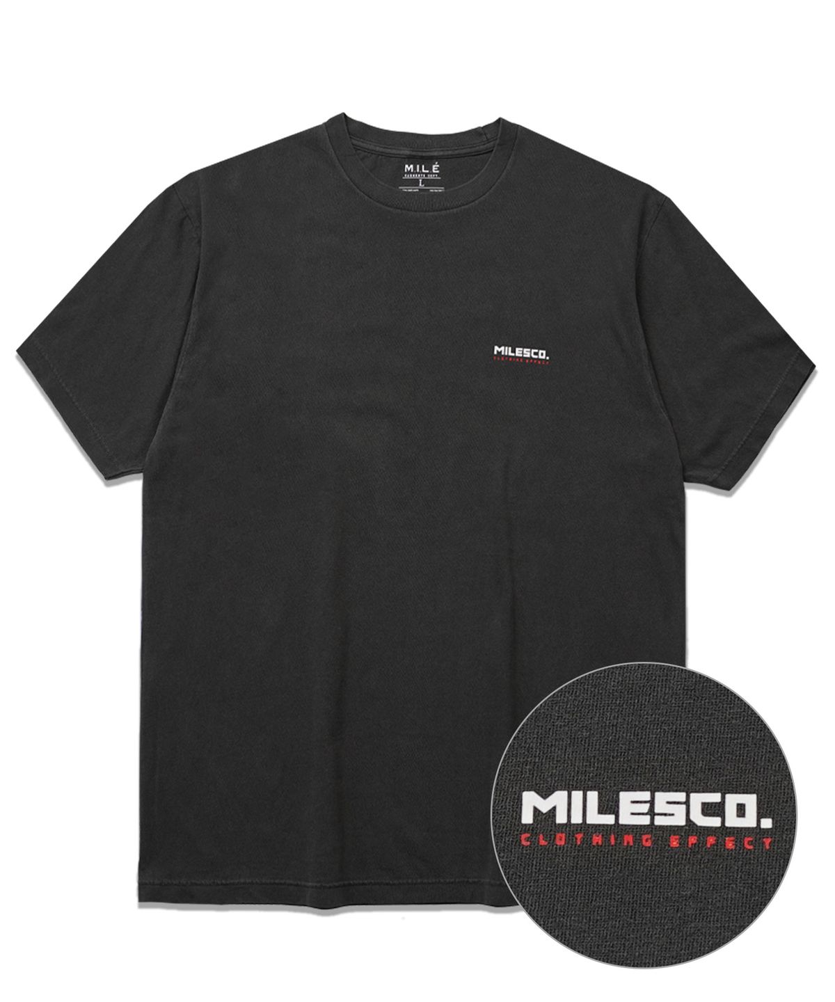 더마일(THEMILE) PIGMENT ESSENTIAL CREW [PIGMENT D.GREY]