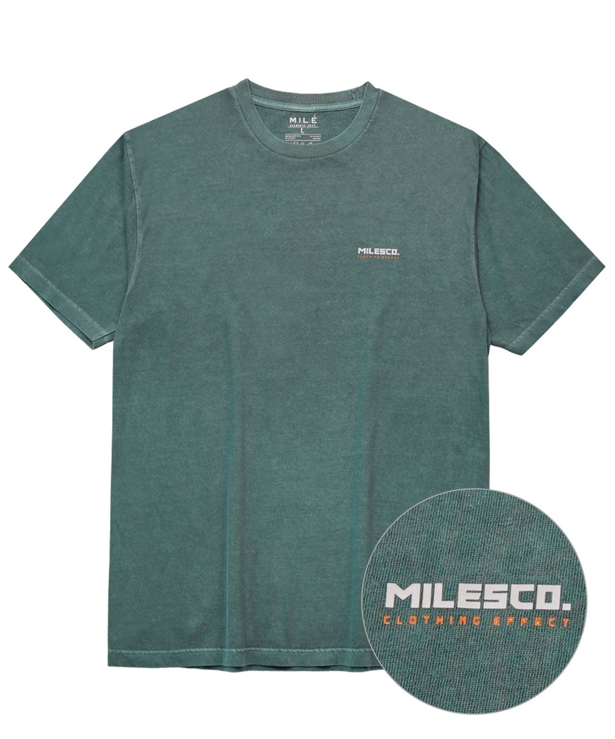 더마일(THEMILE) PIGMENT ESSENTIAL CREW [PIGMENT GREEN]