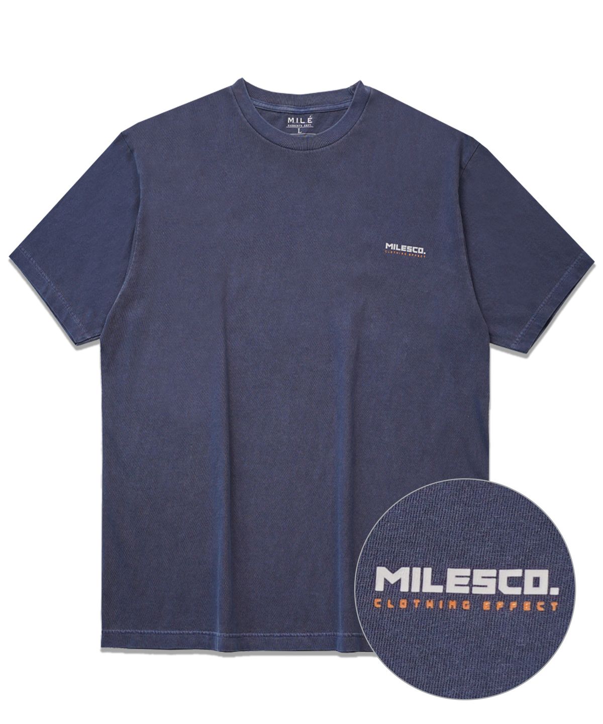 더마일(THEMILE) PIGMENT ESSENTIAL CREW [PIGMENT NAVY]