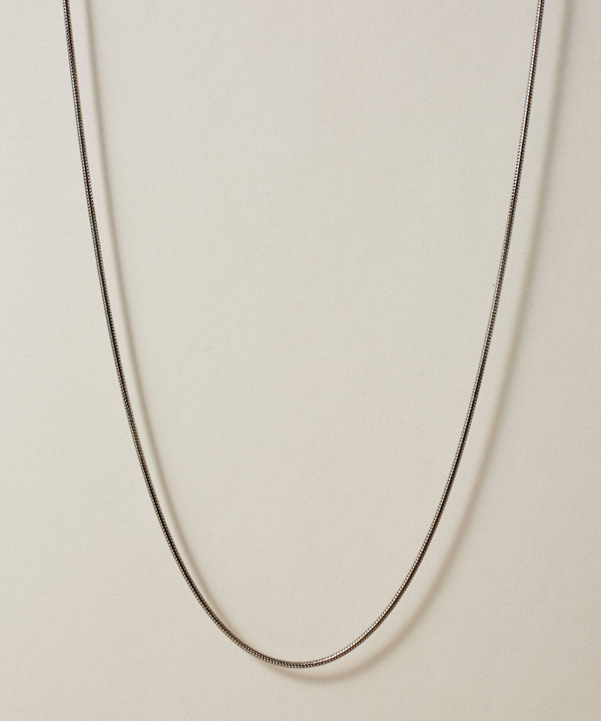 노비스도쿄(NOVICE TOKYO) 심플 내로우 목걸이 Simple Narrow Necklace [Stainless]