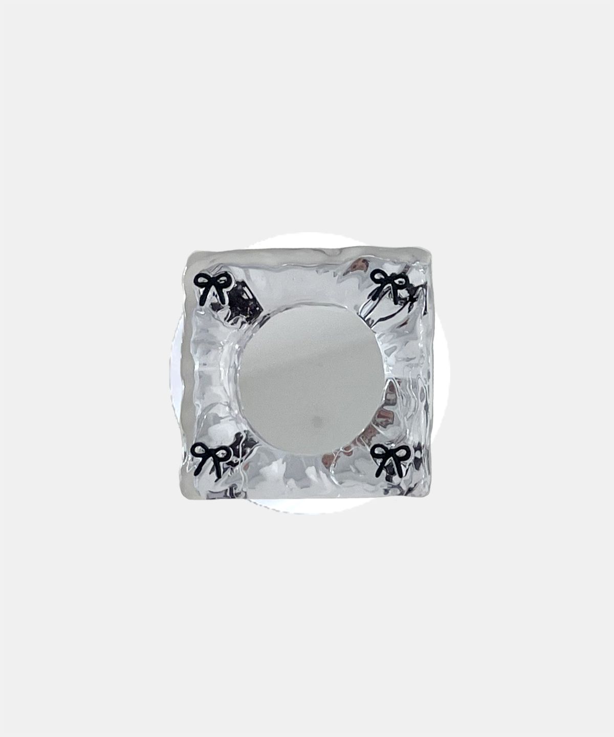 소유템(SOUTEM) [Magsafe] Silver Garden Mirror Tok
