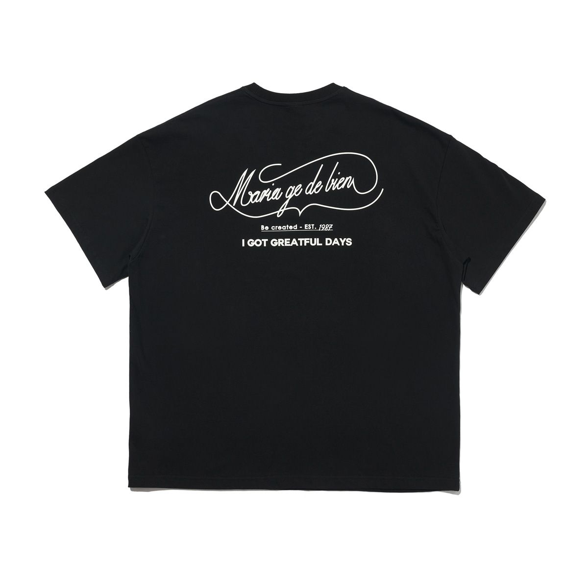 마리아쥬드비엔(MARIAGEDEBIEN) BLACK TEES (148)