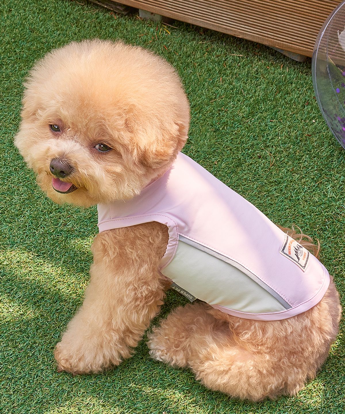 도그아이(DOGI) 강아지여름옷 쿨링 아이스 쿨티 핑크
