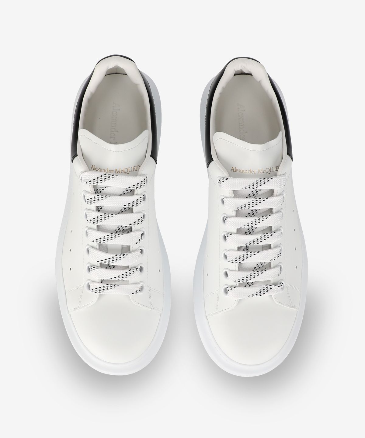 알렉산더 맥퀸(ALEXANDER McQUEEN) 오버솔 스니커즈 - 화이트:블랙 / 553680WHGP59061