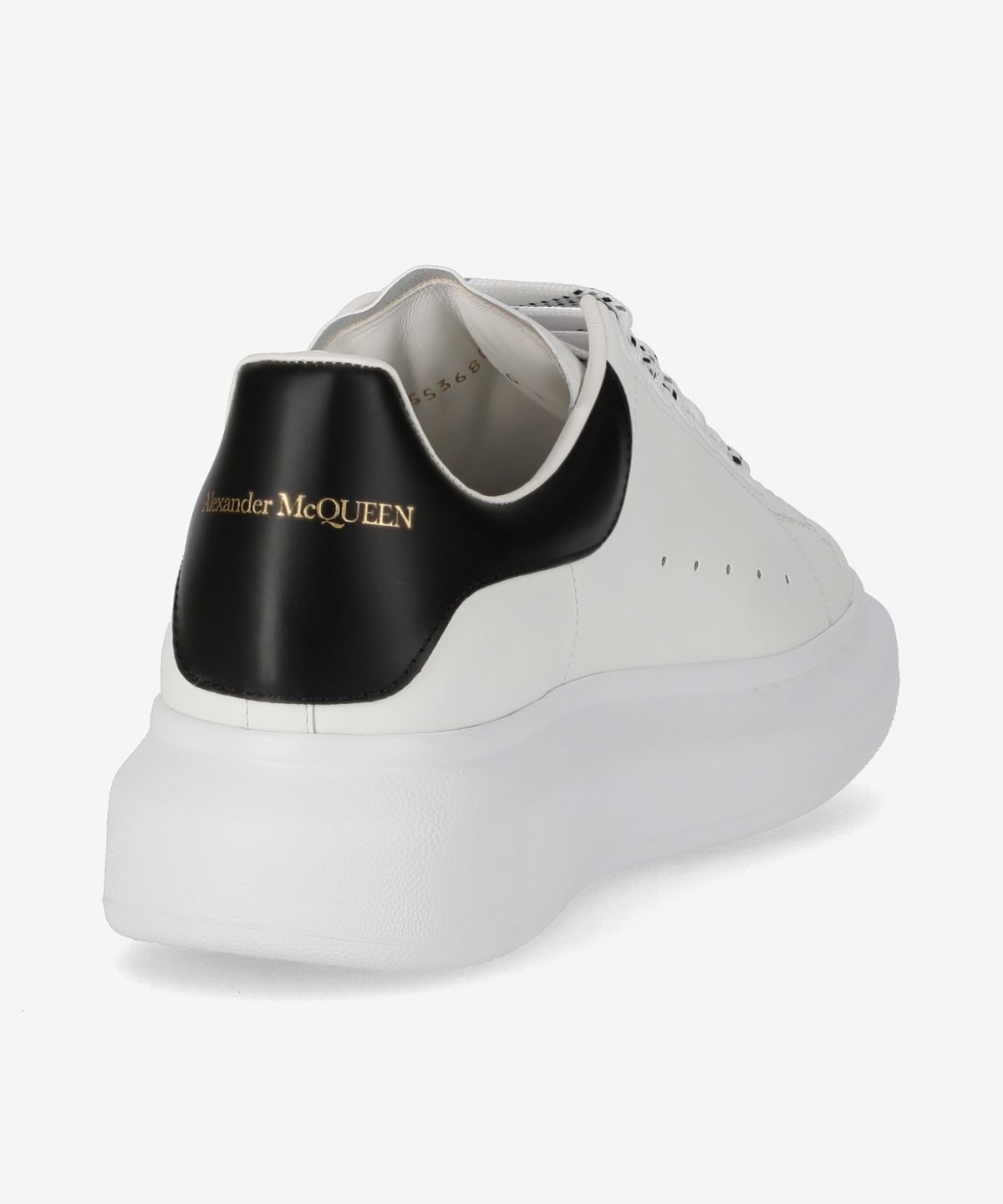 알렉산더 맥퀸(ALEXANDER McQUEEN) 오버솔 스니커즈 - 화이트:블랙 / 553680WHGP59061