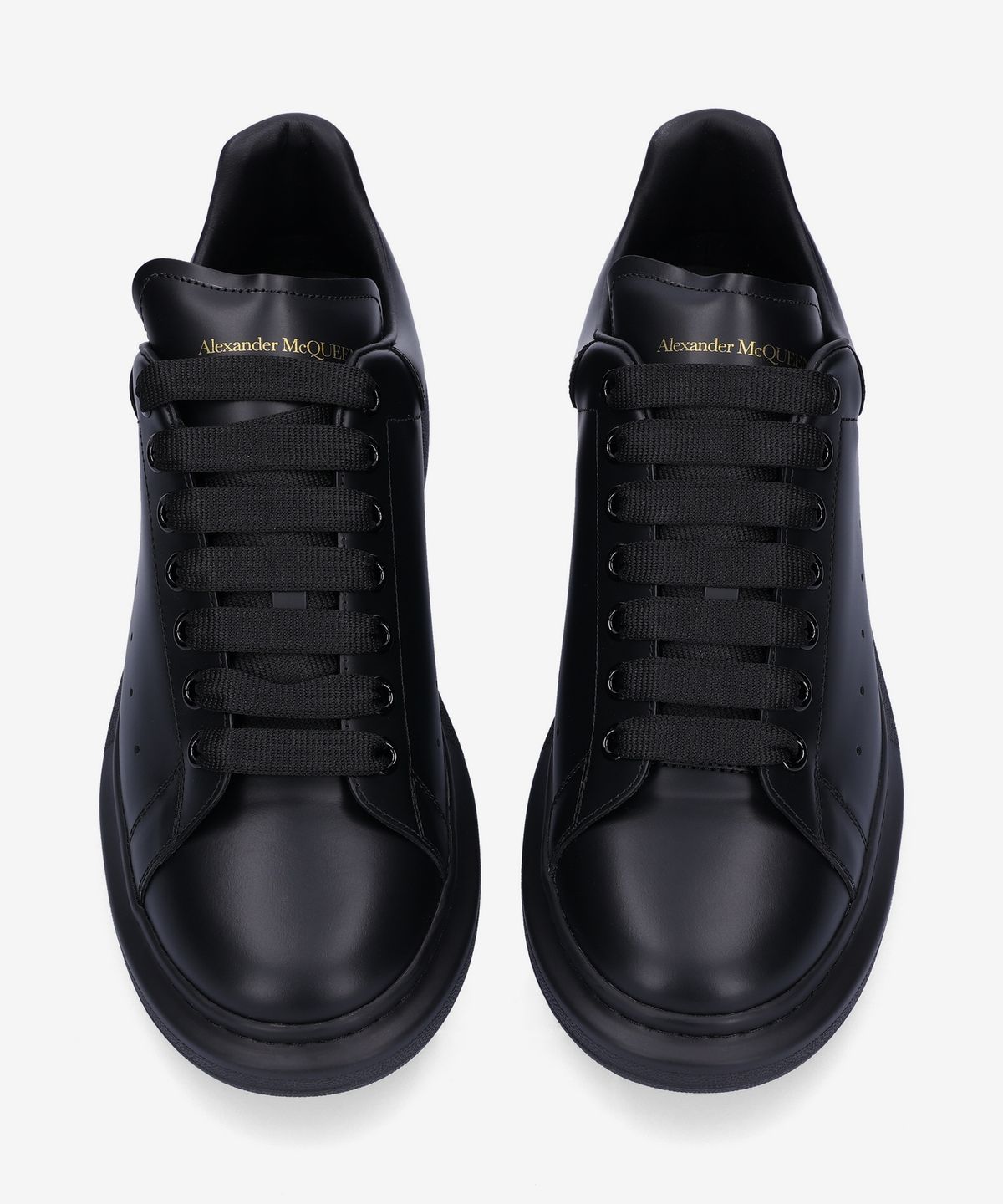 알렉산더 맥퀸(ALEXANDER McQUEEN) 오버솔 스니커즈 - 블랙 / 553761WHGP01000