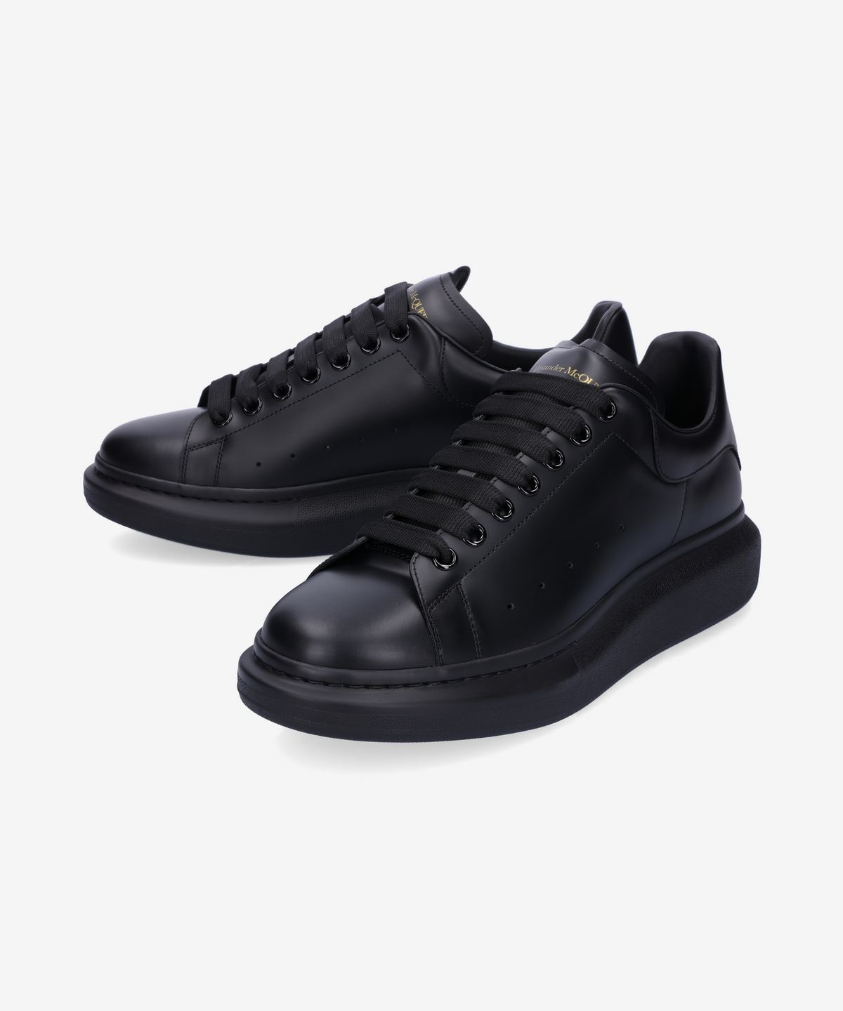 알렉산더 맥퀸(ALEXANDER McQUEEN) 오버솔 스니커즈 - 블랙 / 553761WHGP01000