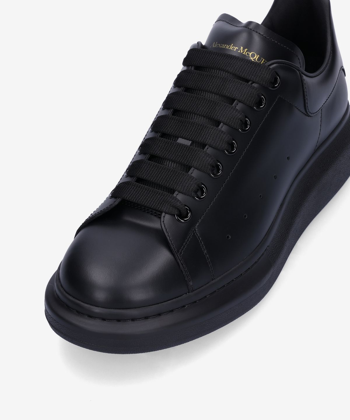 알렉산더 맥퀸(ALEXANDER McQUEEN) 오버솔 스니커즈 - 블랙 / 553761WHGP01000