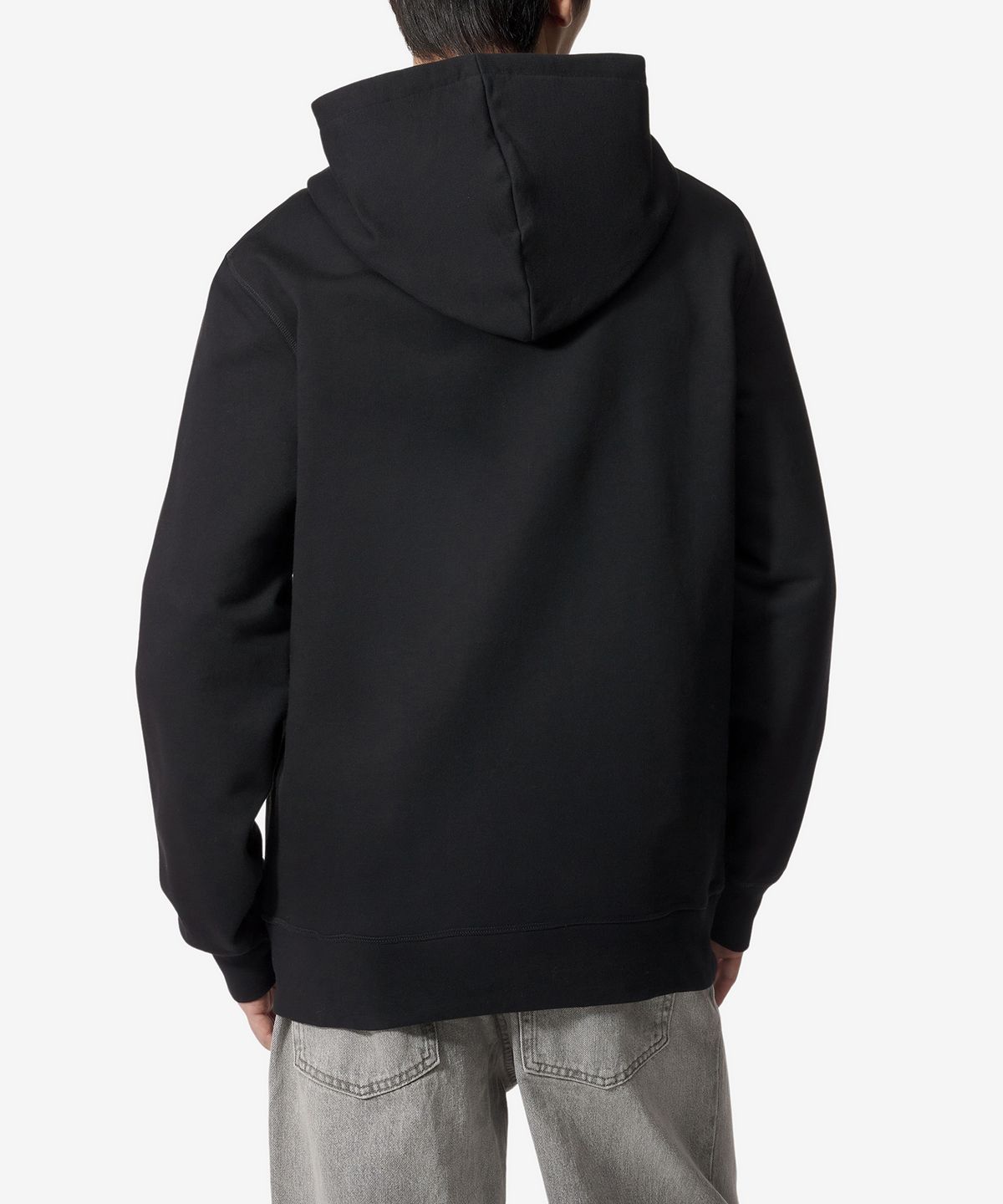 알렉산더 맥퀸(ALEXANDER McQUEEN) 레드 그래피티 후드 - 블랙 / 688715QTAAB0509