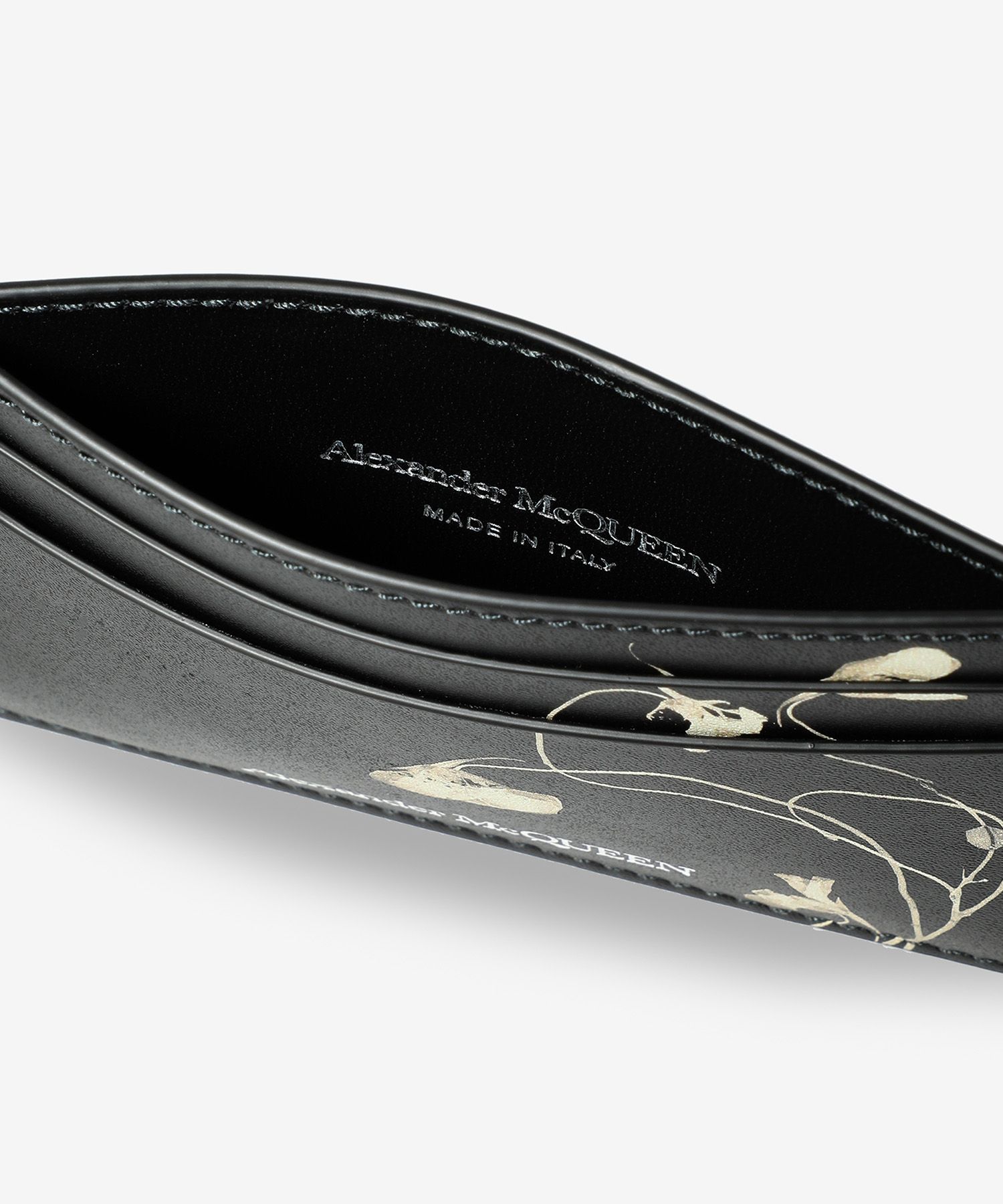 【Alexander McQUEEN】FLOWER CARD HOLDER MUSINSA | ALEXANDER McQUEEN Flower Card Holder - Black