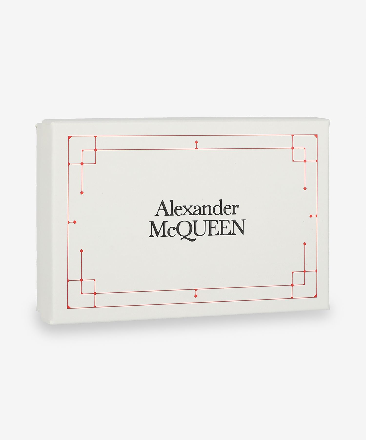 MUSINSA | ALEXANDER McQUEEN Flower Card Holder - Black