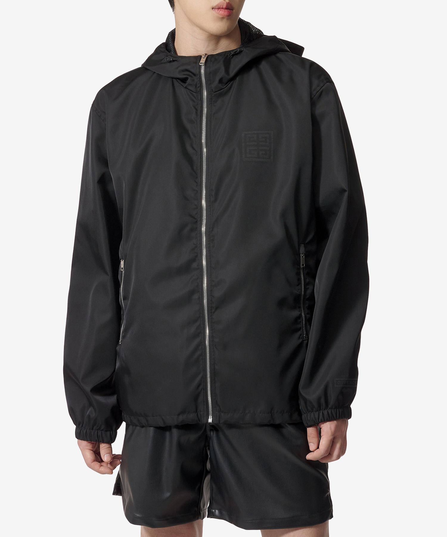 MUSINSA | GIVENCHY 4G Windbreaker Jacket - Black / BM0186144C001