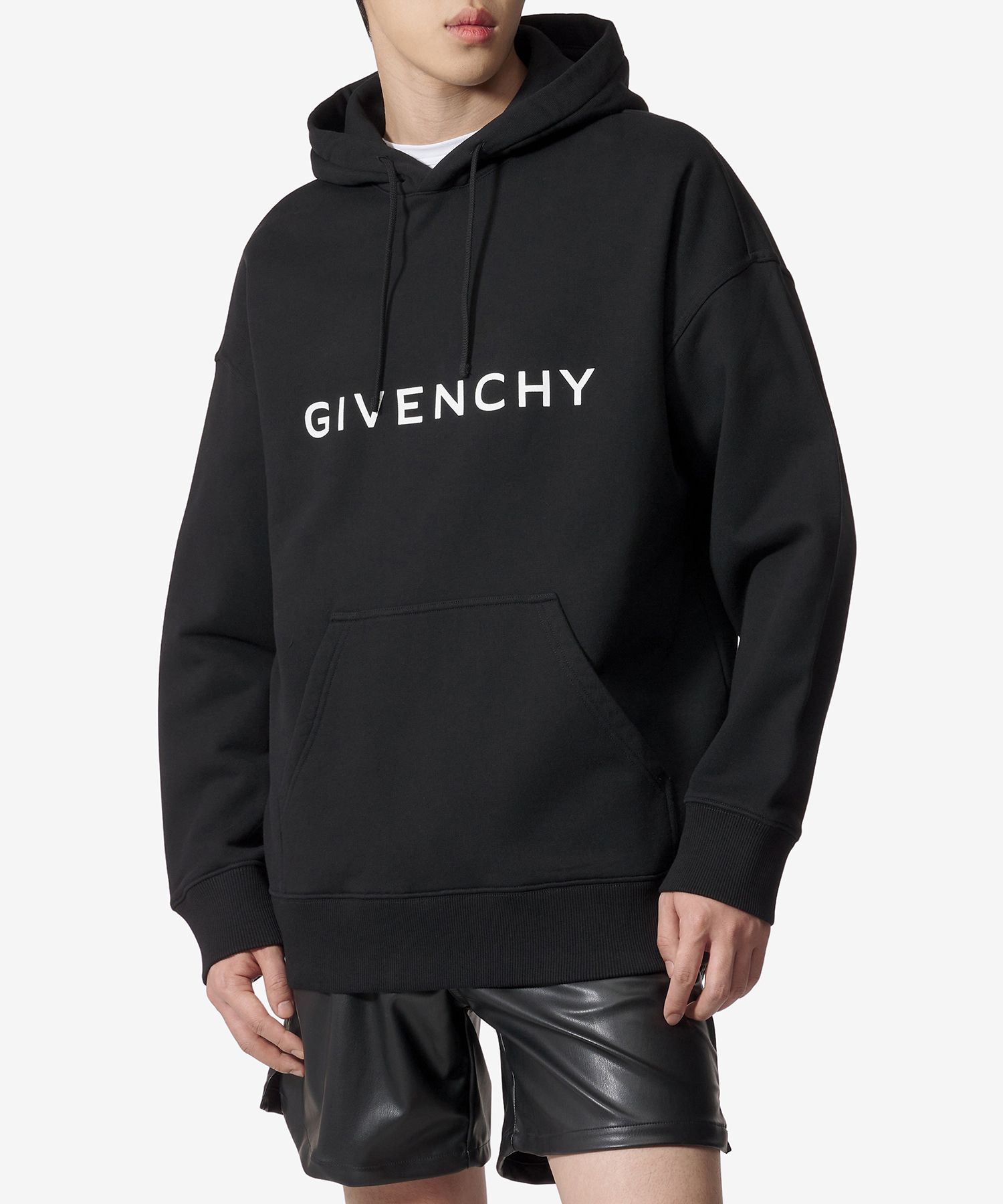 パーカー・フーディ *GIVENCHY* AKITATYPE MELTON SLIM FIT HOOD BLACK BMJ0HC3YAC00 MUSINSA | GIVENCHY AKITATYP MELTON SLIM FIT HOOD - BLACK