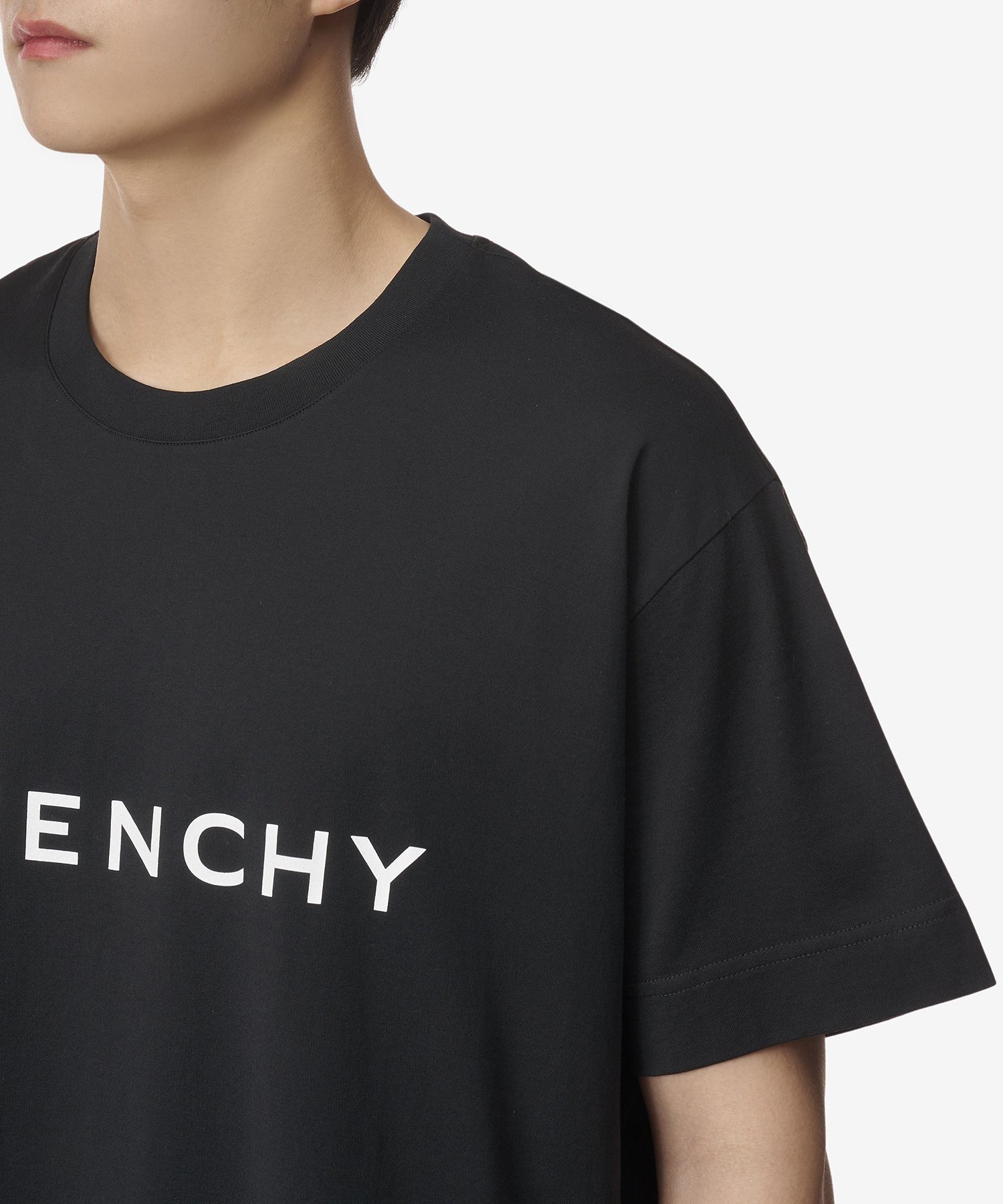 Tシャツ・カットソー *GIVENCHY* AKITAPE COTTON OVERFIT HALF SLEEVE T-SHIRT WHITE MUSINSA | GIVENCHY AKITAPE COTTON OVERFIT HALF SLEEVE T