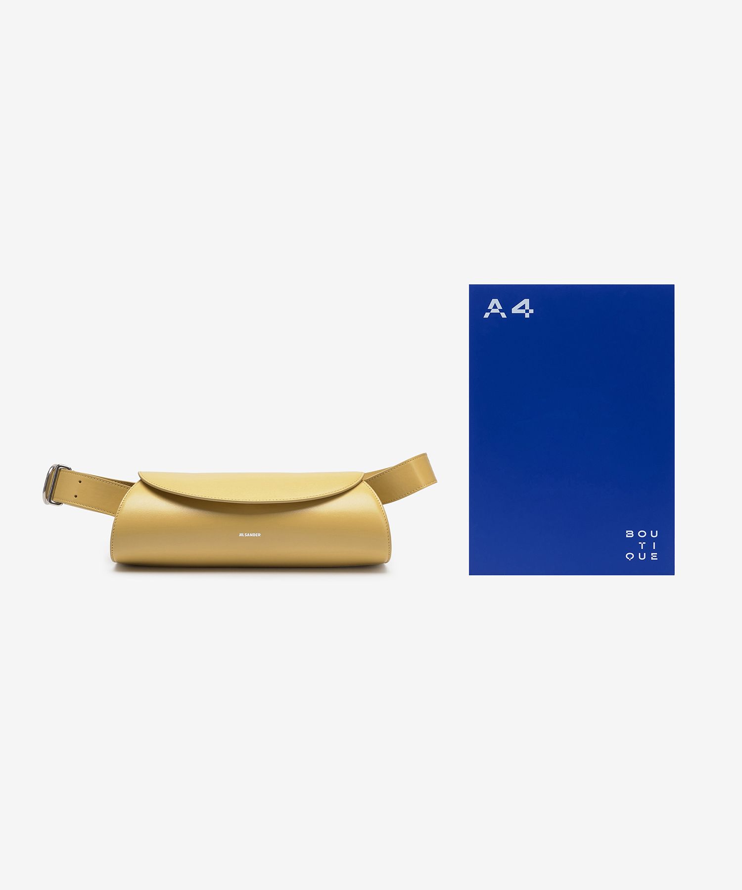 ★Jil Sander★ Small Cannolo Shoulder Bag Pale Yellow J07WD0 30002093_59354309_600.jpg