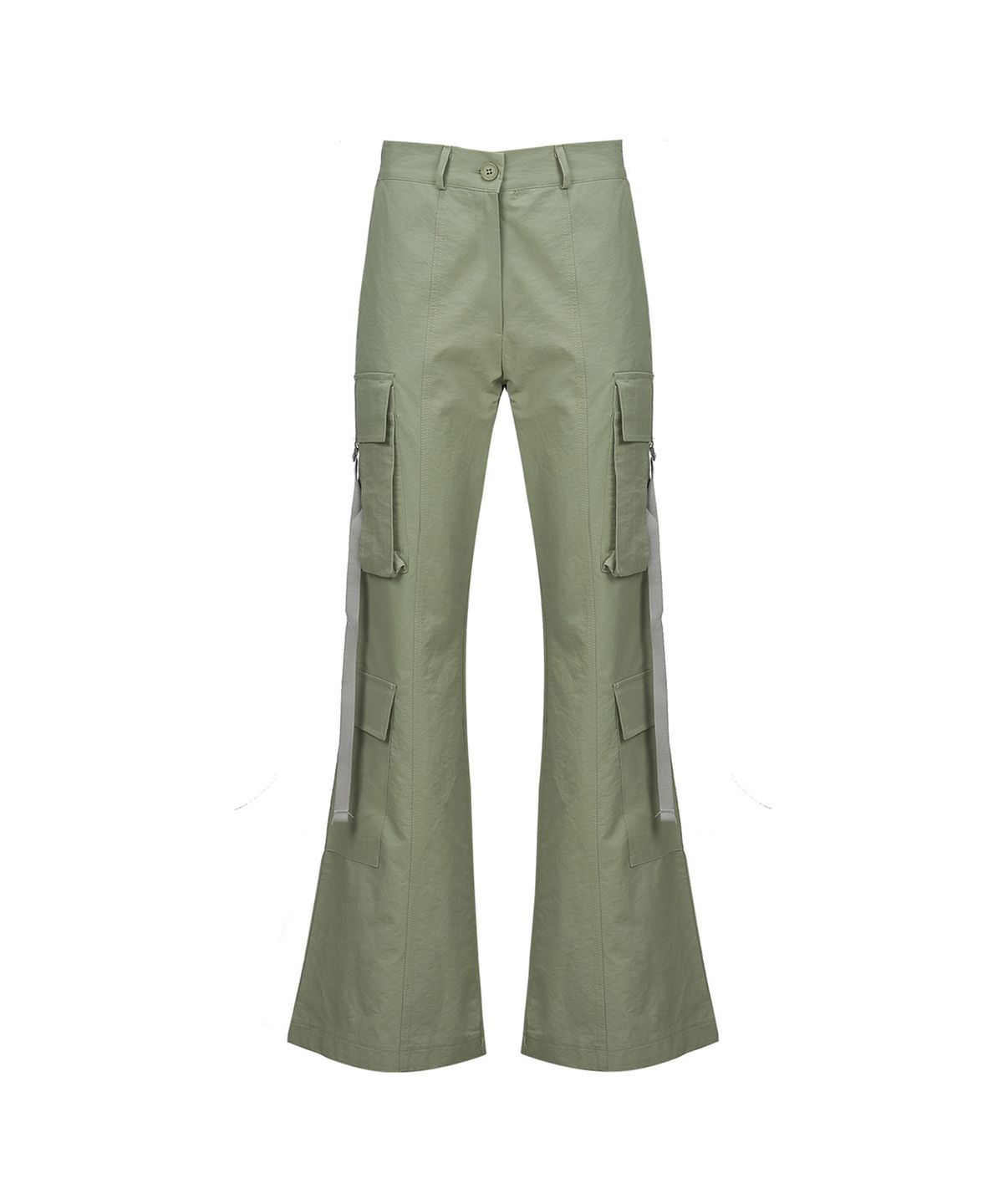 더포르타(THEPORTA) STRAP CARGO PANTS, KHAKI