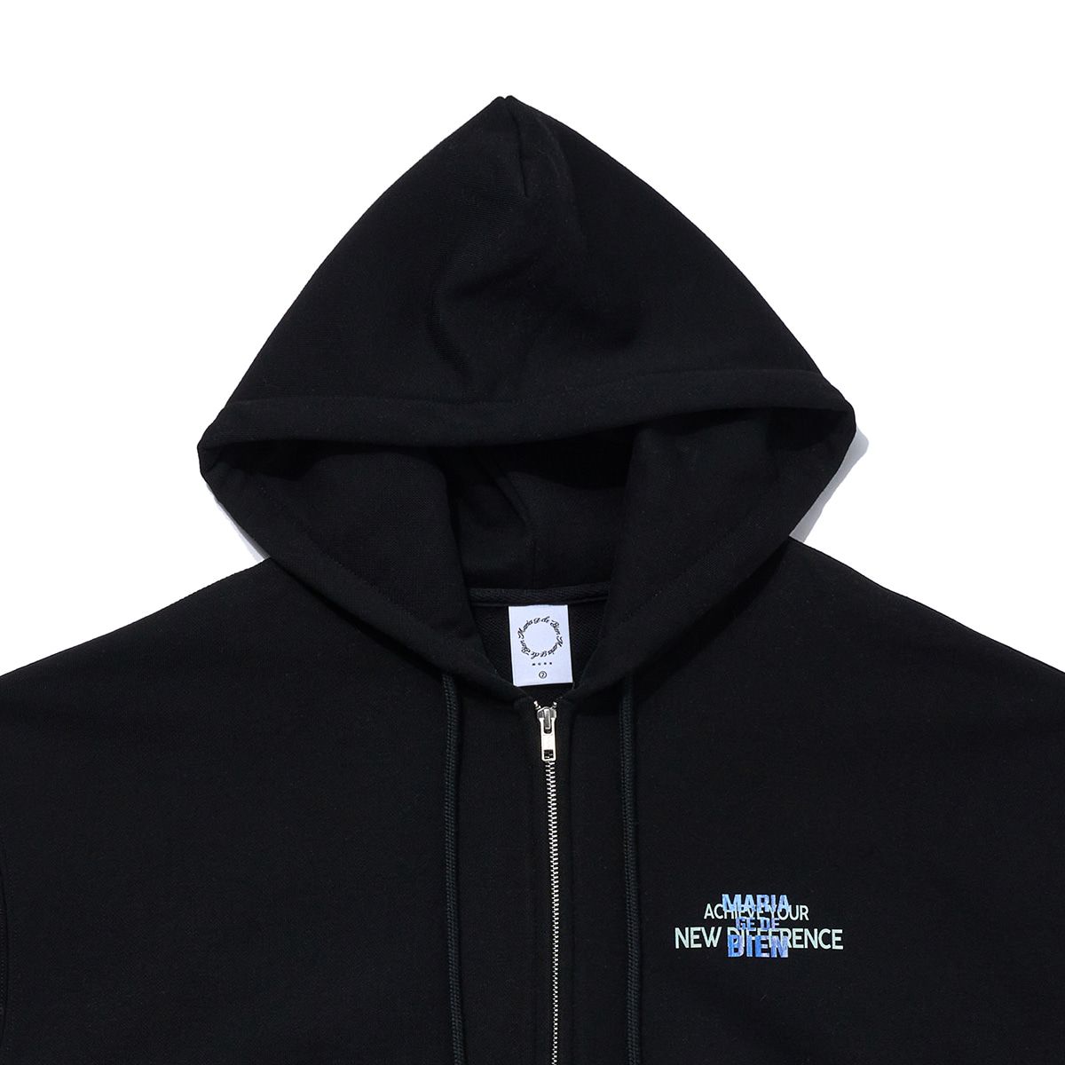 마리아쥬드비엔(MARIAGEDEBIEN) BLACK ZIP-UP (211)