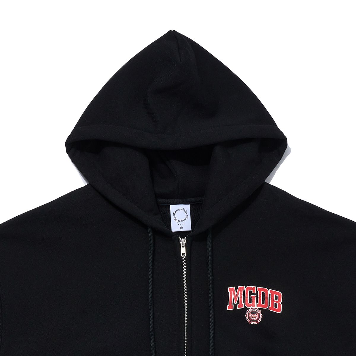 마리아쥬드비엔(MARIAGEDEBIEN) BLACK ZIP-UP (205)