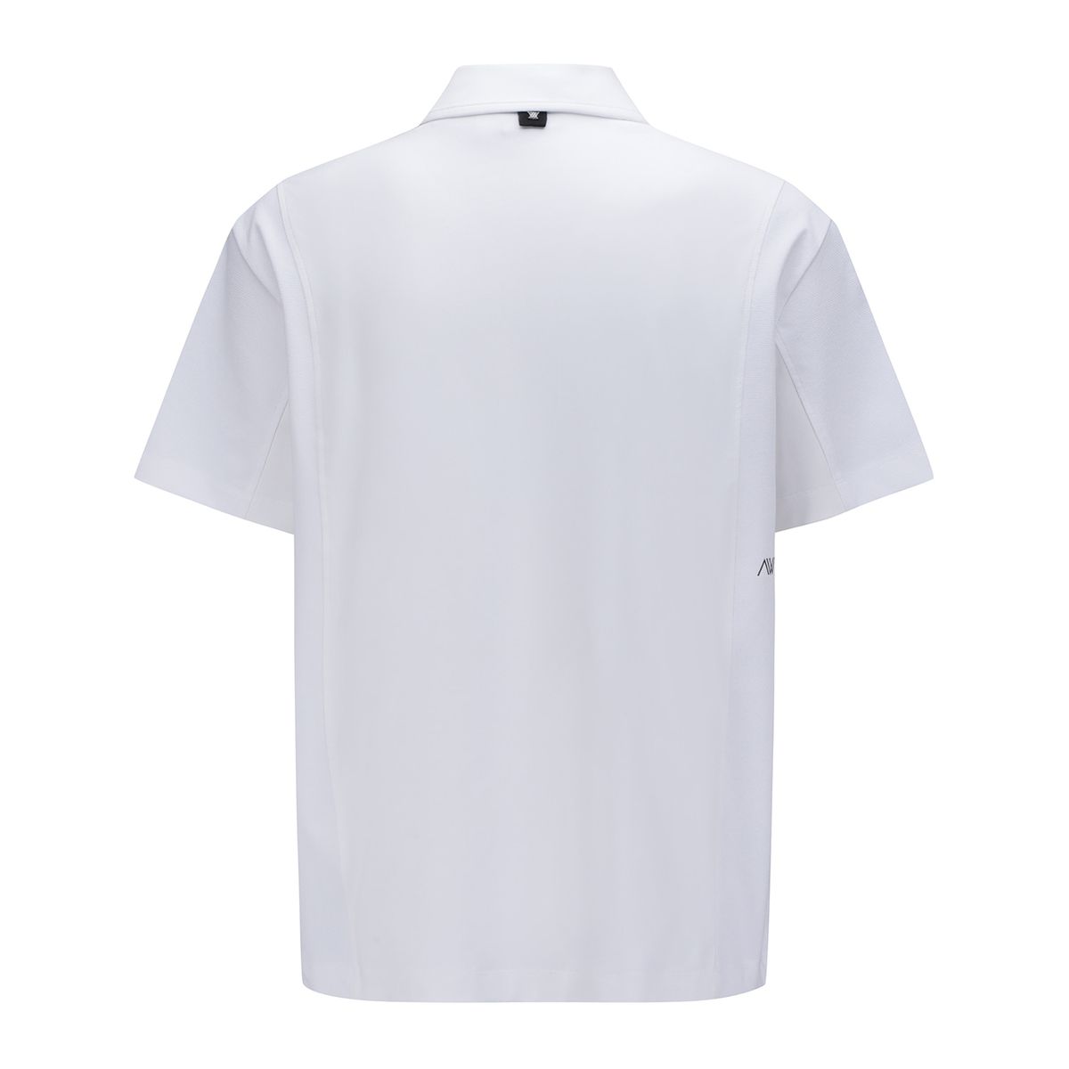 어뉴골프(ANEW GOLF) MEN SIDE FABRIC BLOCK SHORT T-SHIRT_WH