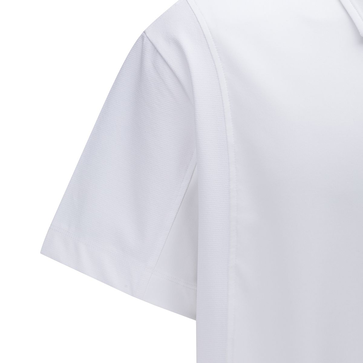 어뉴골프(ANEW GOLF) MEN SIDE FABRIC BLOCK SHORT T-SHIRT_WH