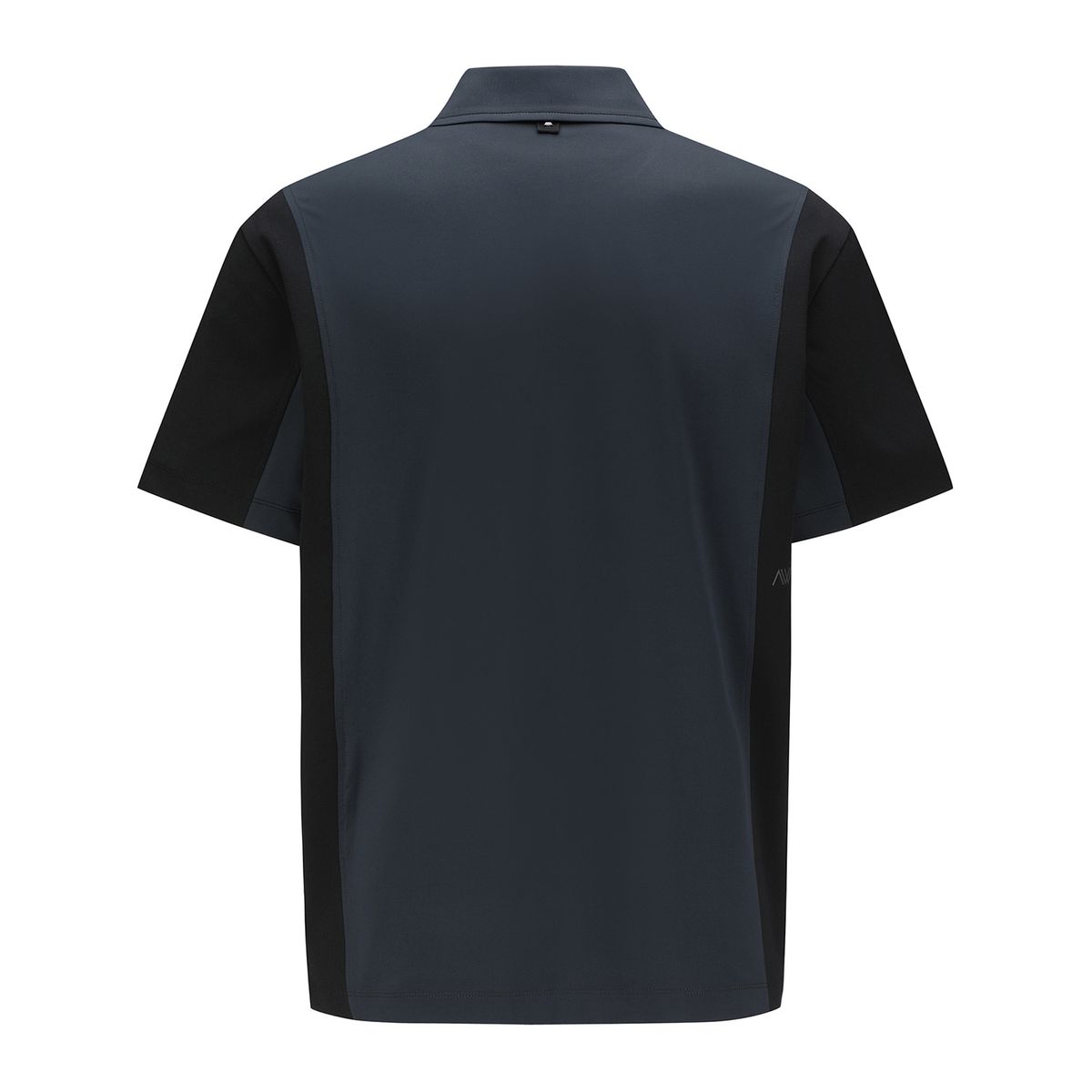 어뉴골프(ANEW GOLF) MEN SIDE FABRIC BLOCK SHORT T-SHIRT_DG
