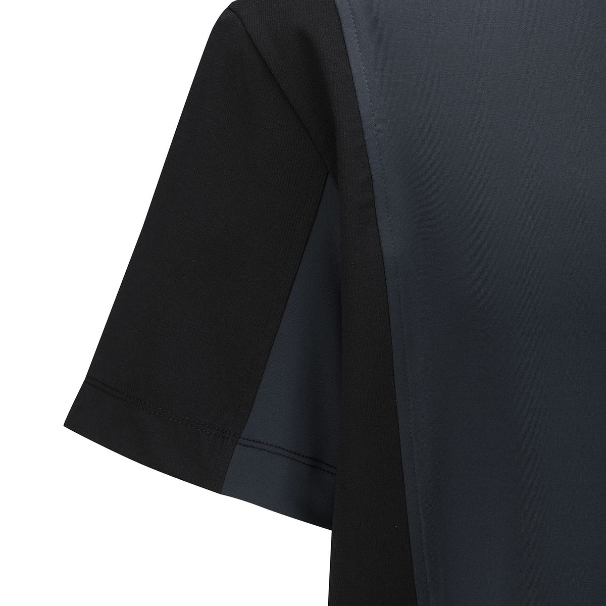어뉴골프(ANEW GOLF) MEN SIDE FABRIC BLOCK SHORT T-SHIRT_DG