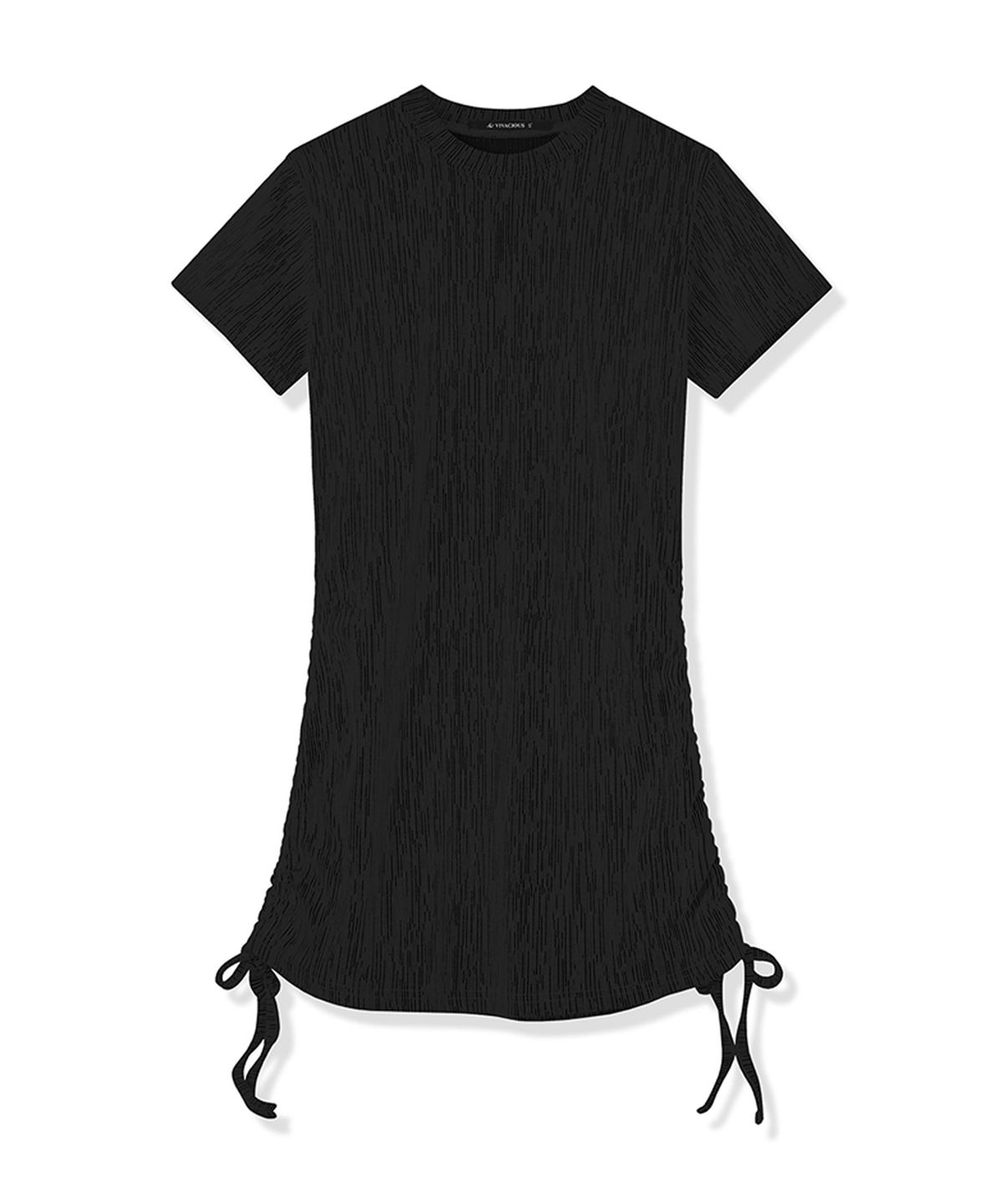 어반드레스(AVANDRESS) Rancy Rain Mini Dress BLACK