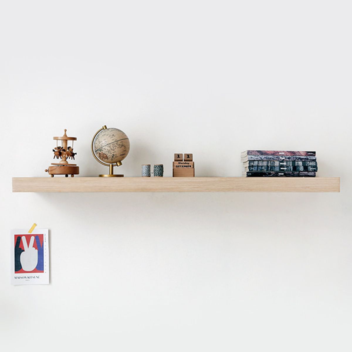 마켓비(MARKETB) ENKEL 벽선반 110x26x5