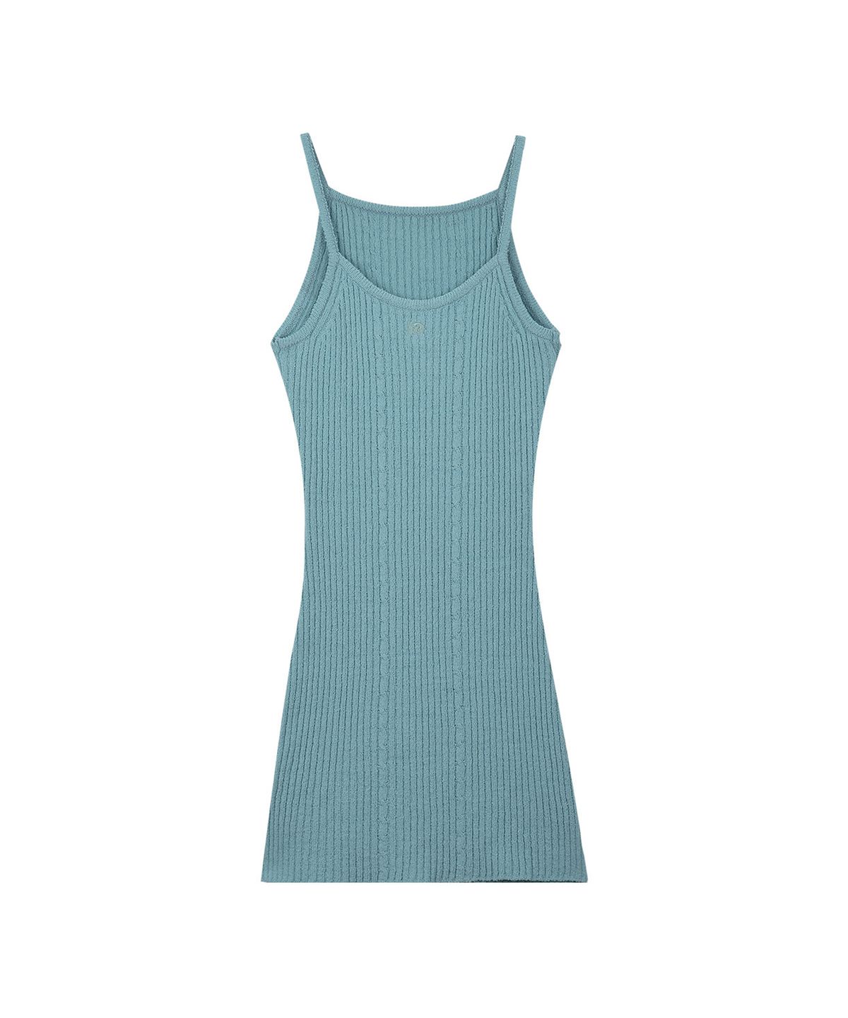 더포르타(THEPORTA) BOUCLE KNIT DRESS, SKY BLUE