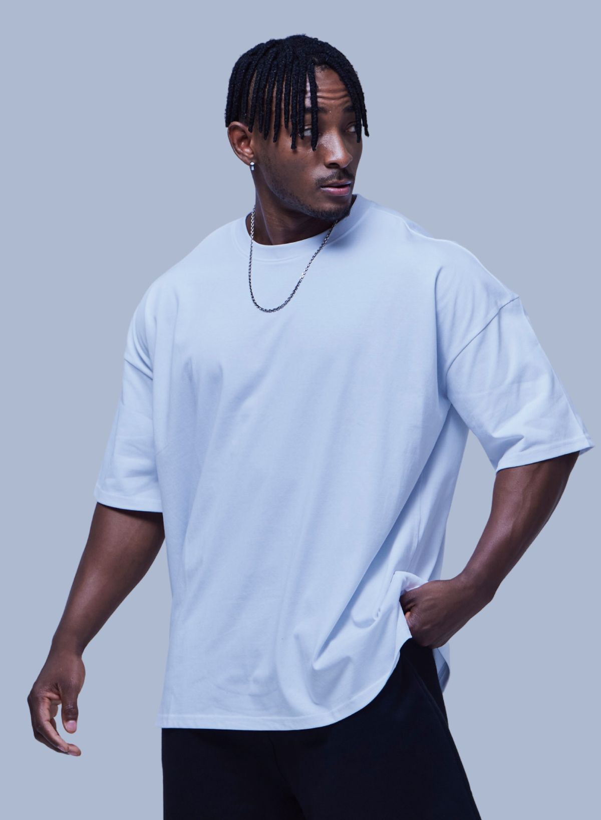 베르만 어패럴(VERMANN APPAREL) [2PACK]베이직 절개 오버핏 반팔티 5컬러