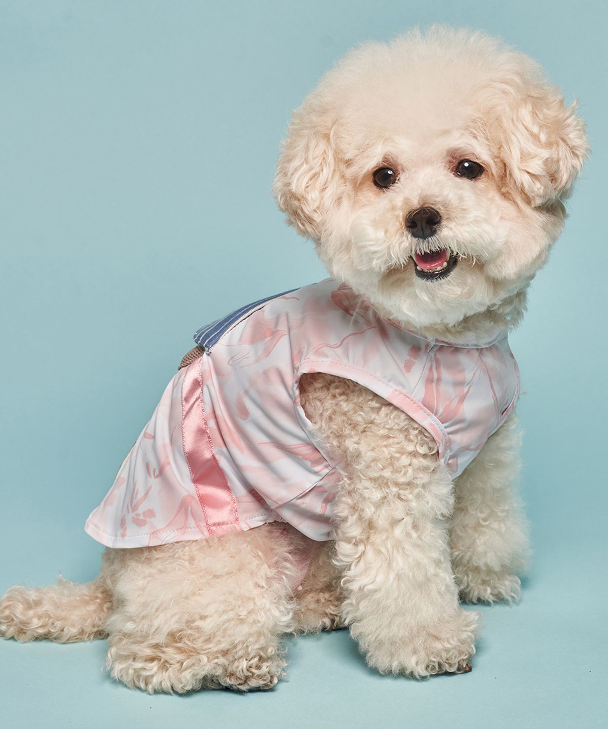 도그아이(DOGI) 강아지여름옷 쿨링 포켓쿨팩티 핑크