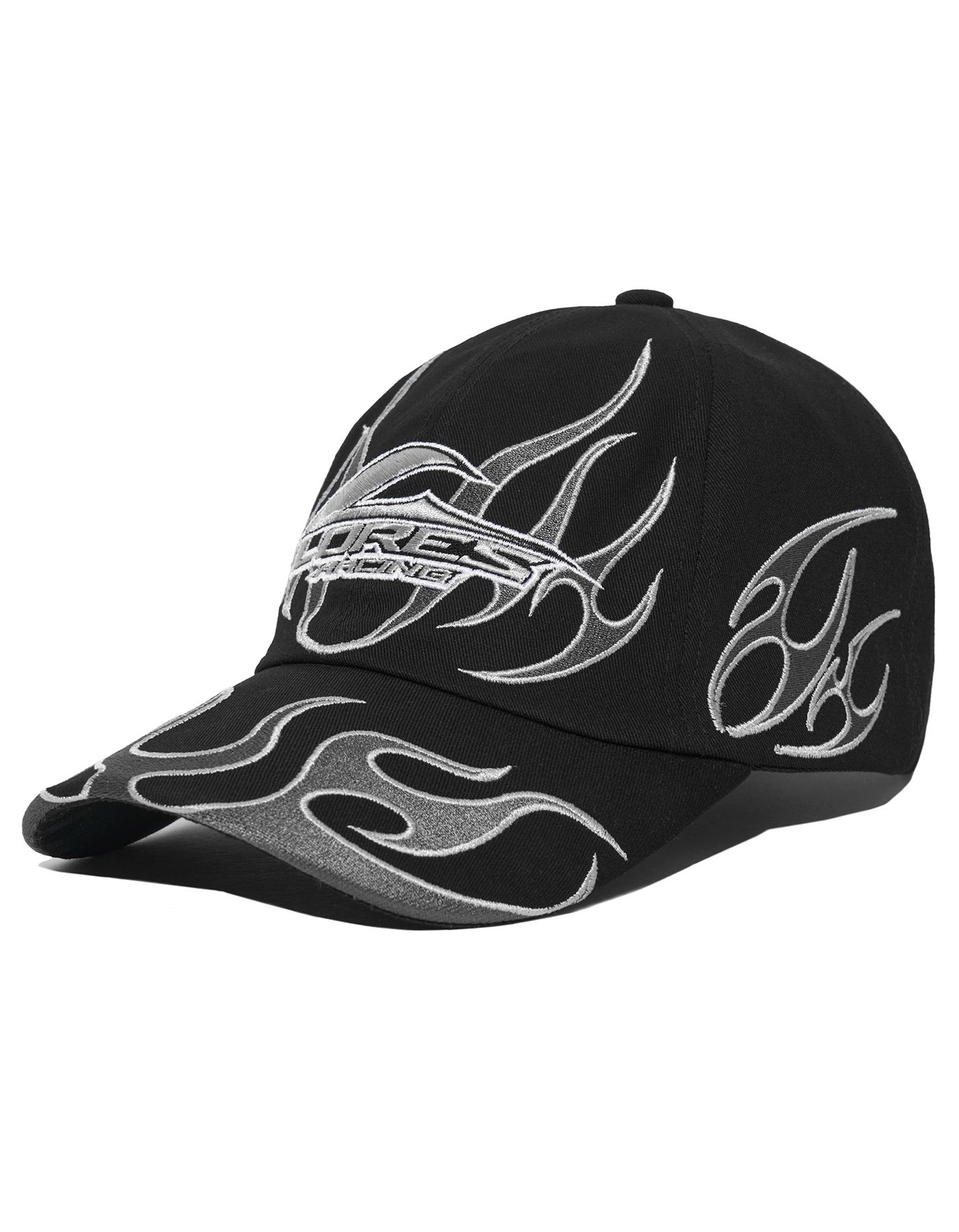 MUSINSA公式 | LORES Guccimaze Flame Cap - Black