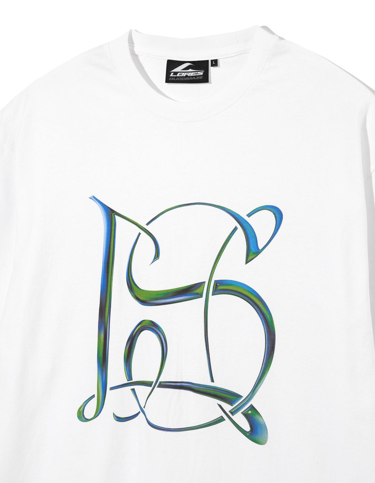 로어즈(LORES) Guccimaze Monogram Tee - White