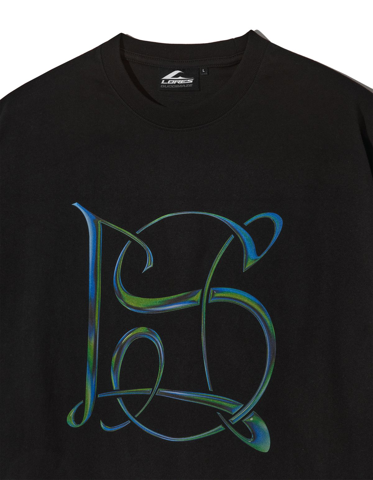 로어즈(LORES) Guccimaze Monogram Tee - Black