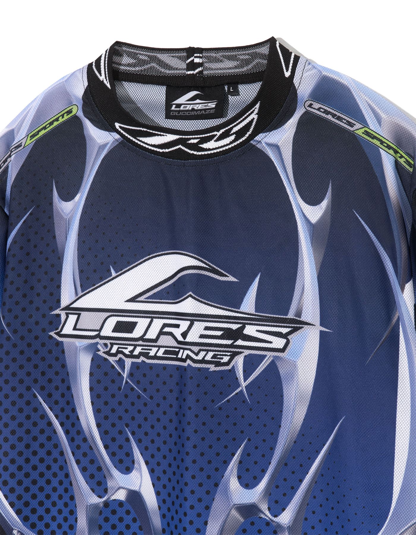 人気 ☆LORES☆ GUCCIMAZE MOTOCROSS JERSEY MUSINSA | LORES Guccimaze Motocross Jersey - Black