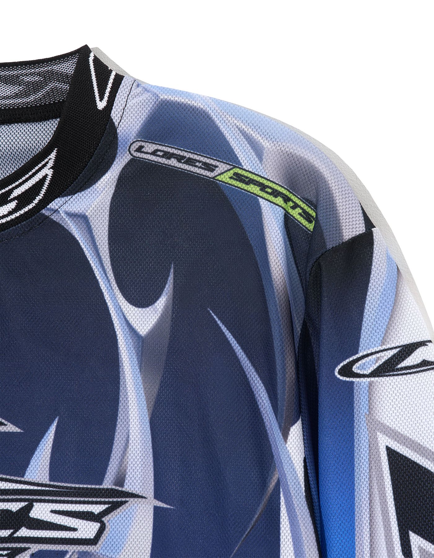 MUSINSA公式 | LORES Guccimaze Motocross Jersey - Blue
