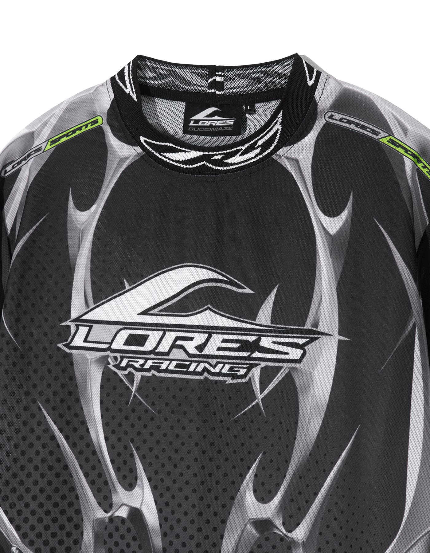 人気 ☆LORES☆ GUCCIMAZE MOTOCROSS JERSEY MUSINSA | LORES Guccimaze Motocross Jersey - Black