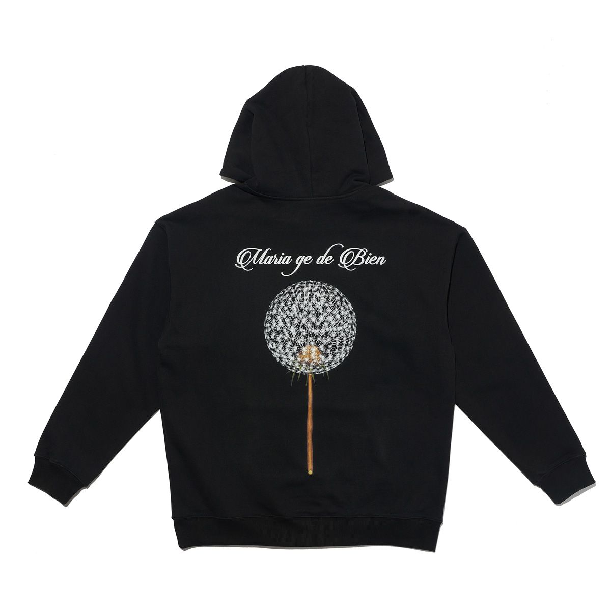 마리아쥬드비엔(MARIAGEDEBIEN) BLACK HOODIE (116)