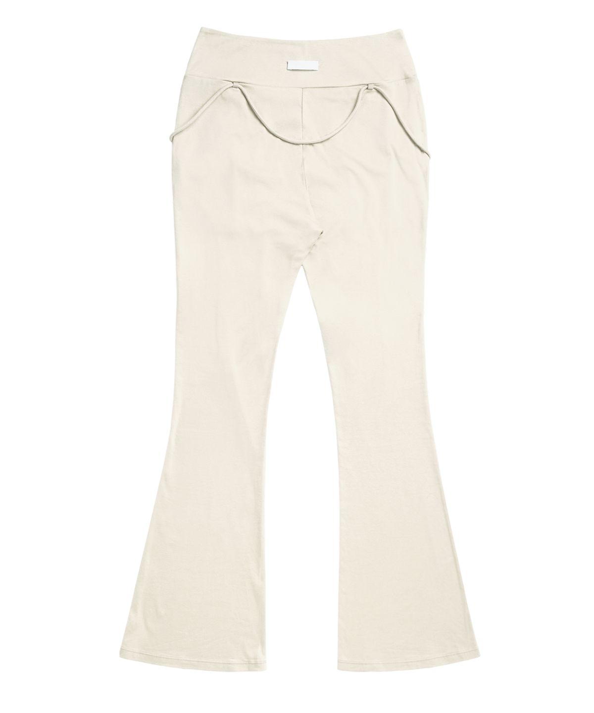 오호스(OJOS) i:e Fluid Bootcut Pant 01 / Ivory